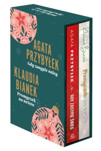 Pakiet : Gdy zasypie śnieg/Promyczek na święta. Autor: Bianek Klaudia, Agata Przybyłek. Multiszop.pl Okładka książki Pakiet : Gdy zasypie śnieg/Promyczek na święta