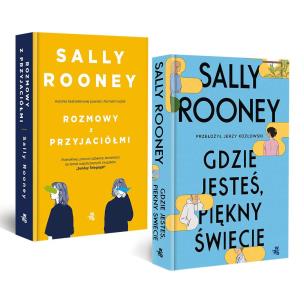 Pakiet Gdzie jesteś, piękny świecie / Rozmowy z przyjaciółmi. Autor: Rooney Sally. Multiszop.pl Okładka książki Pakiet Gdzie jesteś, piękny świecie / Rozmowy z przyjaciółmi