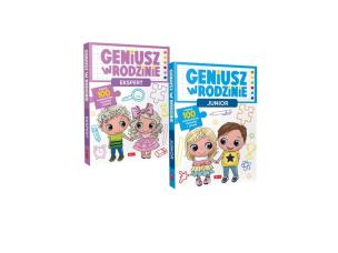 Pakiet: Geniusz w rodzinie. Autor: Iwona Baturo. Multiszop.pl Okładka książki Pakiet: Geniusz w rodzinie