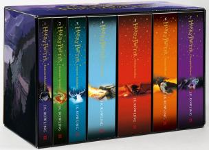 Pakiet: Harry Potter siedmiopak TW. Autor: J. K. Rowling, Andrzej Polkowski. Multiszop.pl Okładka książki Pakiet: Harry Potter siedmiopak TW