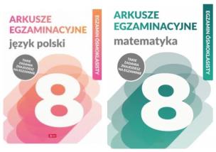Pakiet Język polski. Arkusze egzaminacyjne / Matematyka. Arkusze egzaminacyjne. Autor: ANNA LASEK, Zioła-Zemczak Katarzyna, Juraszczyk Halina. Multiszop.pl Okładka książki Pakiet Język polski. Arkusze egzaminacyjne / Matematyka. Arkusze egzaminacyjne