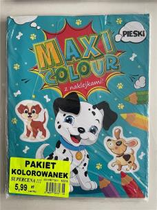 Okładka książki Pakiet Kolorowanek Maxi Colour