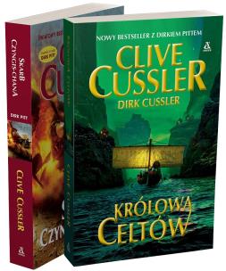 Pakiet Królowa Celtów / Skarb Czyngis-chana. Autor: Clive Cussler, Cussler Dirk. Multiszop.pl Okładka książki Pakiet Królowa Celtów / Skarb Czyngis-chana