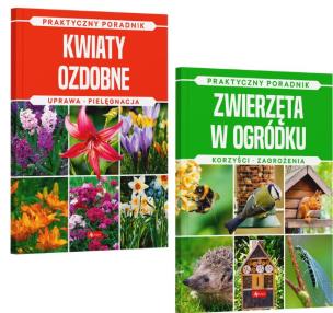 Okładka książki Pakiet Kwiaty ozdobne / Zwierzęta w ogródku