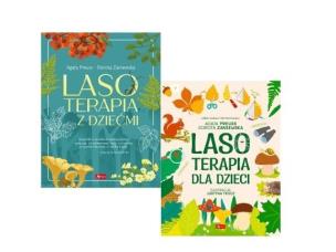 Pakiet: Lasoterapia. Autor: Zaniewska Dorota, Preuss Agata. Multiszop.pl Okładka książki Pakiet: Lasoterapia