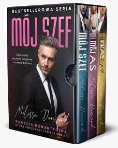 Pakiet: Mój szef T.1-3. Autor: Darwood Melissa. Multiszop.pl Okładka książki Pakiet: Mój szef T.1-3