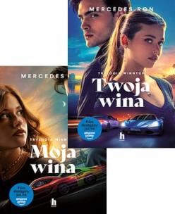 Pakiet: Moja wina, Twoja wina w.filmowe. Autor: Ron Mercedes. Multiszop.pl Okładka książki Pakiet: Moja wina, Twoja wina w.filmowe