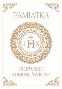 PAKIET Pamiątka Pierwszej Komunii. Autor: Opracowanie zbiorowe. Multiszop.pl Okładka książki PAKIET Pamiątka Pierwszej Komunii