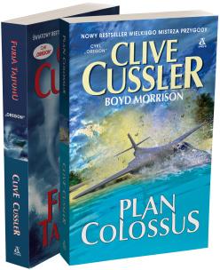 Pakiet Plan Colossus / Furia tajfunu. Autor: Clive Cussler, Morrison Boyd. Multiszop.pl Okładka książki Pakiet Plan Colossus / Furia tajfunu