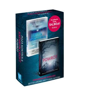 Pakiet Poza kontrolą / Powrót. Autor: Kathryn Croft. Multiszop.pl Okładka książki Pakiet Poza kontrolą / Powrót