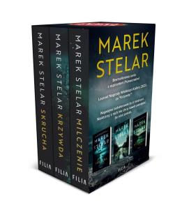 Pakiet: Skrucha/ Krzywda/ Milczenie. Autor: Marek Stelar. Multiszop.pl Okładka książki Pakiet: Skrucha/ Krzywda/ Milczenie