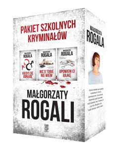 Pakiet szkolnych kryminałów. Autor: Rogala Małgorzata. Multiszop.pl Okładka książki Pakiet szkolnych kryminałów