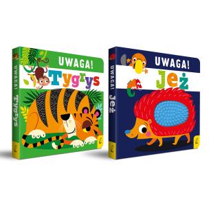 Okładka książki Pakiet Uwaga! Tygrys / Jeż