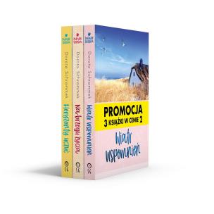 Pakiet Zakątek Szczęścia: Horyzonty uczuć+ Na brzegu+Wiatr. Autor: Dorota Schrammek. Multiszop.pl Okładka książki Pakiet Zakątek Szczęścia: Horyzonty uczuć+ Na brzegu+Wiatr