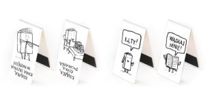 Opakowanie Pakiet zakładki magnetyczne Molom.pl - Czytanie to...