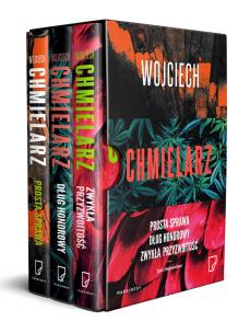 Pakiet Zwykła przyzwoitość / Dług honorowy / Prosta sprawa. Autor: Chmielarz Wojciech. Multiszop.pl Okładka książki Pakiet Zwykła przyzwoitość / Dług honorowy / Prosta sprawa