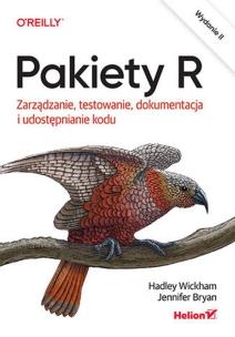 Okładka książki Pakiety R. Zarządzanie, testowanie, dokumentacja i udostępnianie kodu wyd. 2