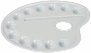 Opakowanie Paleta malarska ARK biała (10szt)