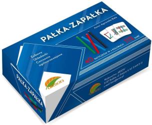 Pałka - zapałka. Karty edukacyjne. Autor: Bala Agnieszka. Multiszop.pl Okładka książki Pałka - zapałka. Karty edukacyjne