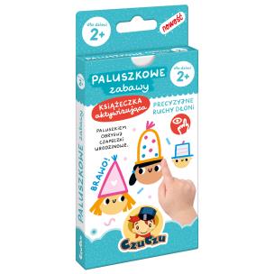 Okładka książki Paluszkowe zabawy dla dzieci  2 lata CzuCzu