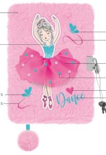 Opakowanie Pamiętnik Ballerina