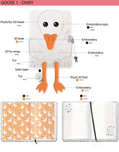 Opakowanie Pamiętnik Goose Pipa