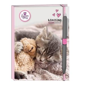 Opakowanie Pamiętnik na gumkę Sweet Pets - kot
