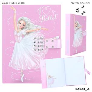 Opakowanie Pamiętnik na kod Top Model Balet 12124A