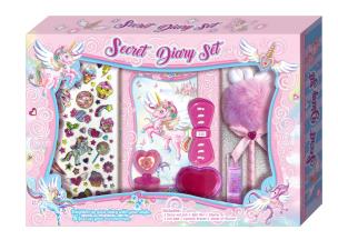 Opakowanie Pamiętnik na szyfr Jednorożec