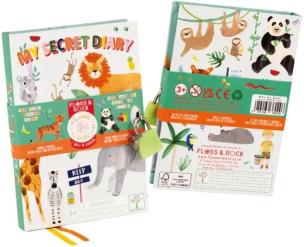 Pamiętnik pachnący dżungla. Wydawca: Floss & Rock. Multiszop.pl Opakowanie Pamiętnik pachnący dżungla