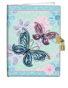 Opakowanie Pamiętnik z kłódką 13x18 Motyki 60K gładki