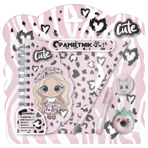 Pamiętnik z kłódką 2w1 + przybory Best Friends 10. Wydawca: Derform. Multiszop.pl Opakowanie Pamiętnik z kłódką 2w1 + przybory Best Friends 10