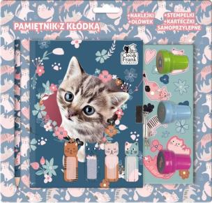Opakowanie Pamiętnik z kłódką Cleo i Frank Kot 41 DERFORM