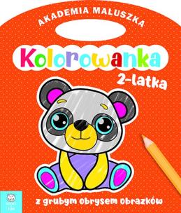 Okładka książki Panda. Akademia maluszka. Kolorowanka 2-latka