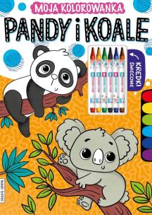 Pandy i koale. Autor:   Praca zbiorowa. Multiszop.pl Okładka książki Pandy i koale