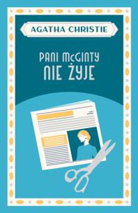 Pani McGinty nie żyje. Autor: Agatha Christie. Multiszop.pl Okładka książki Pani McGinty nie żyje