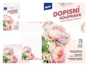 Papeteria LUX 5+10 Kwiaty. Wydawca: MFP. Multiszop.pl Opakowanie Papeteria LUX 5+10 Kwiaty