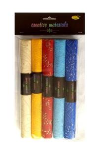 Opakowanie Papier czerpany ozdobny gm 140 25x35cm 5 ark