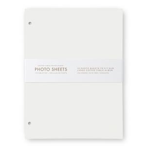 Opakowanie Papier do fotoalbumu L biały 10szt