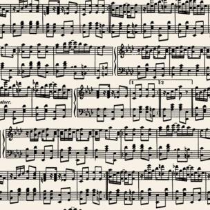 Opakowanie Papier do origami 15x15 cm 24K Muzyka