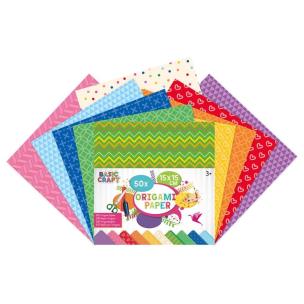 Opakowanie Papier do origami 15x15cm 50 arkuszy