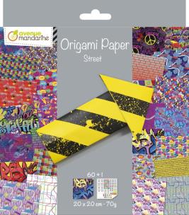 Opakowanie Papier do origami Street 60 arkuszy