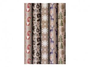 Opakowanie Papier do pakowania BN kraft 3 200x70 MIX (60 szt)