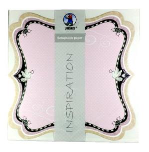 Opakowanie Papier do scrapbookingu ślubne 5 5 arkuszy