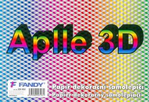 Opakowanie Papier samoprzylepny Apple 3D