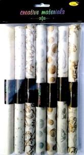 Opakowanie Papier transparentny z nadrukiem 25x30cm 7szt