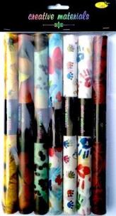 Opakowanie Papier transparentny z nadrukiem 25x35cm 7szt