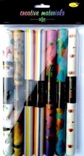 Opakowanie Papier transparentny z nadrukiem 25x35cm 7szt