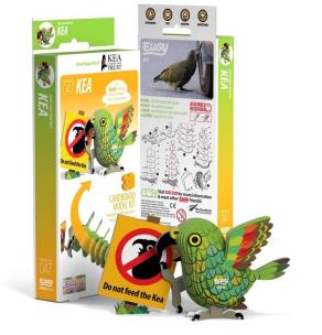 Opakowanie Papuga Kea Eugy. Eko Układanka 3D