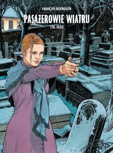 Pasażerowie wiatru. Krew czereśni. Tom 3. Autor: François Bourgeon. Multiszop.pl Okładka książki Pasażerowie wiatru. Krew czereśni. Tom 3